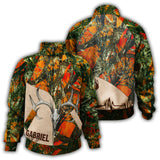 Love Hunting - Personalized Hunting Zip Jacket