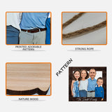Our Family - Personalized Family Custom Shaped Wood Sign