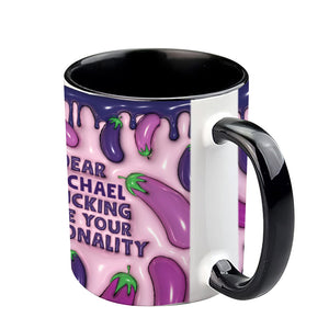 I Love Your Personality - Personalized Couple Accent Mug
