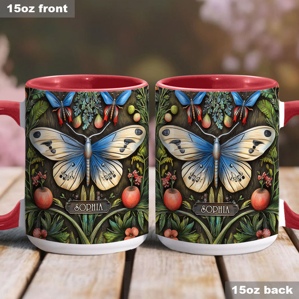 Beautiful Garden - Personalized Gardening Accent Mug