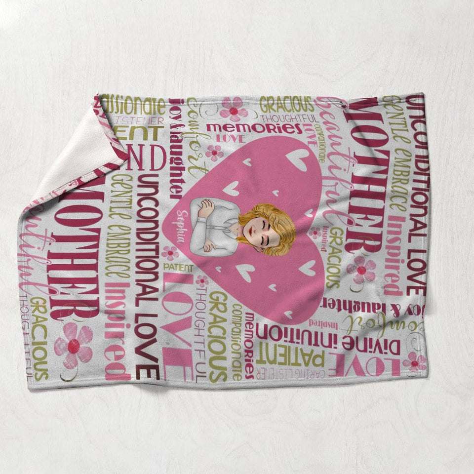 We Love You - Personalized Mother's day Mother Blanket