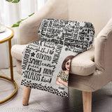 Mom You Are Beautiful - Personalized Mother's Day Mother Blanket