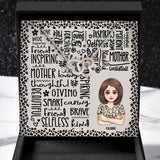 Mom You Are Beautiful - Personalized Mother Necklace