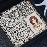 Mom You Are Beautiful - Personalized Mother Necklace