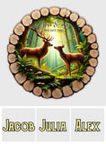 You & Me We Got This - Personalized Hunting Round Wood Sign