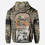 Duck Hunting - Personalized Hunting All Over Shirt