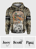 Duck Hunting - Personalized Hunting All Over Shirt