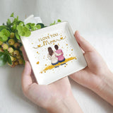 I Love You Mom - Personalized Mother Jewelry Dish