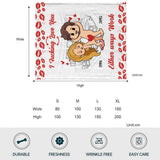 Together Is Our Favorite To Be - Personalized Couple Blanket