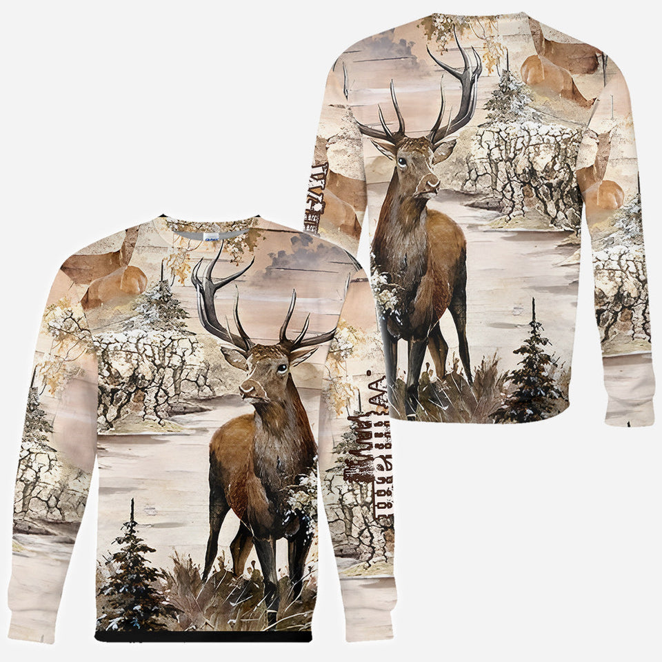 Love Hunting - Personalized Hunting All Over Shirt