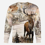 Love Hunting - Personalized Hunting All Over Shirt