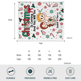 Christmas Is Coming And You Will Too - Personalized Couple Blanket