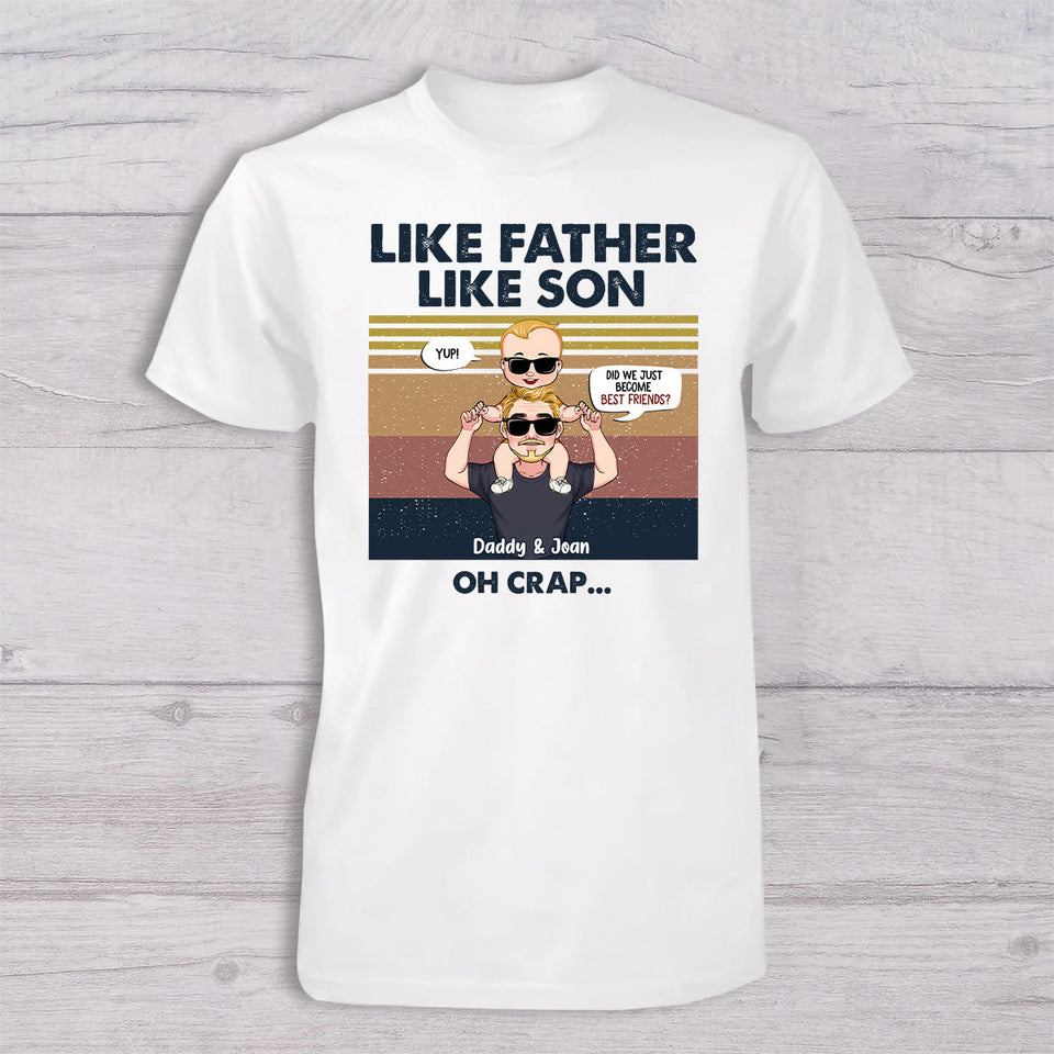 Did We Just Become Best Friends? - Gift for dad, newborn, baby/infant (0-1 year), new dad - Personalized Set