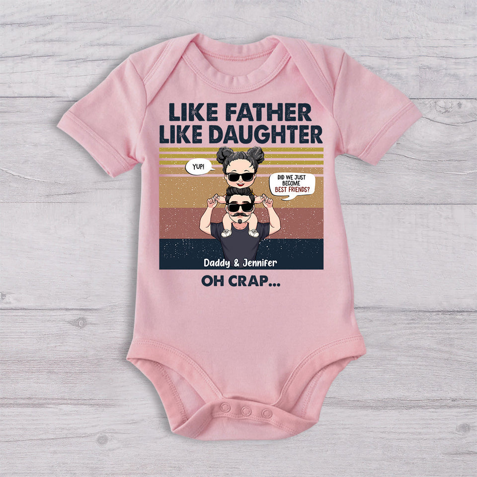 Did We Just Become Best Friends? - Gift for dad, newborn, baby/infant (0-1 year), new dad - Personalized Set