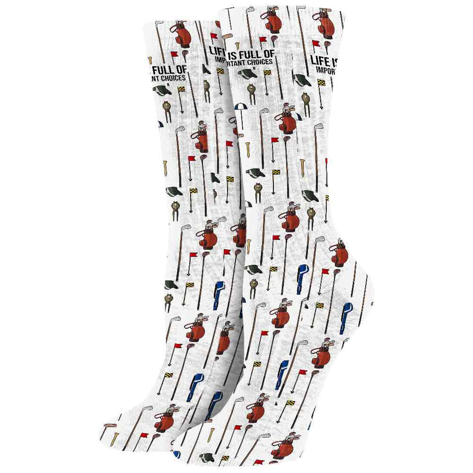 This Is How I Roll - Personalized Golf Socks