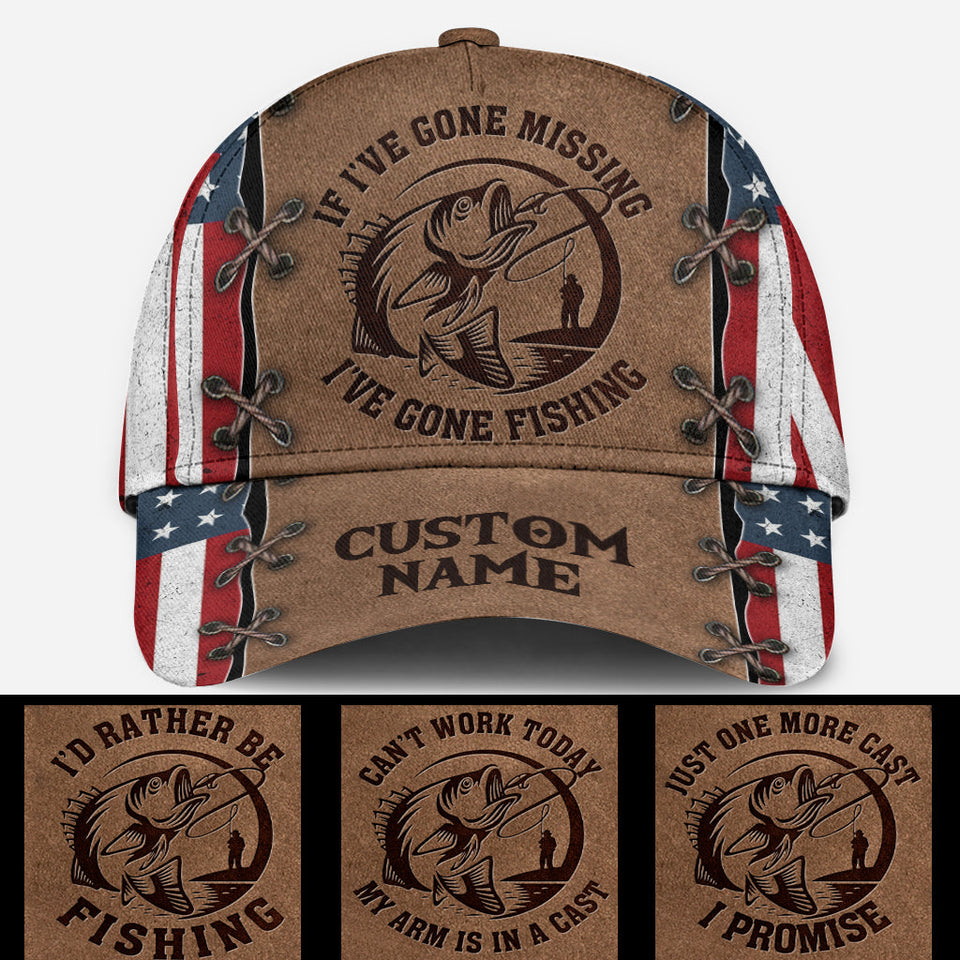 I've Gone Fishing - Personalized Fishing Classic Cap
