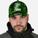Fishing Makes Me Happy - Personalized Fishing Classic Cap