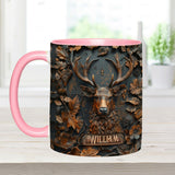 Stunning Deer - Personalized Hunting Accent Mug