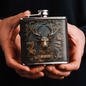 Hunting For Life - Personalized Hunting Hip Flask