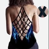 I'm Still Hot - Racing Cross Tank Top and Leggings