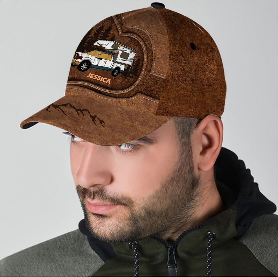 Happy Camper - Personalized Camping Classic Cap
