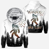 Not All Those Who Wander Are Lost - Personalized Camping All Over Shirt