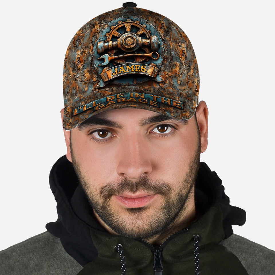 I'll In The Garage - Personalized Garage Classic Cap