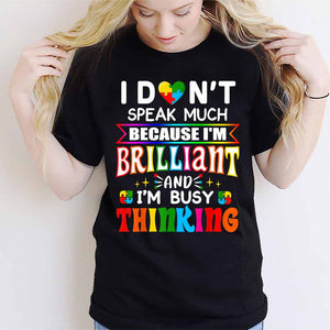 T-shirt et sweat à capuche « Je suis brillant » pour la sensibilisation à l'autisme 112021