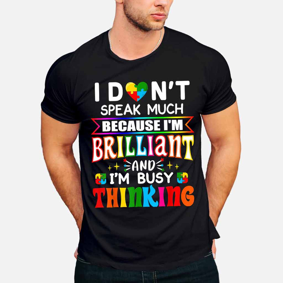 T-shirt et sweat à capuche « Je suis brillant » pour la sensibilisation à l'autisme 112021