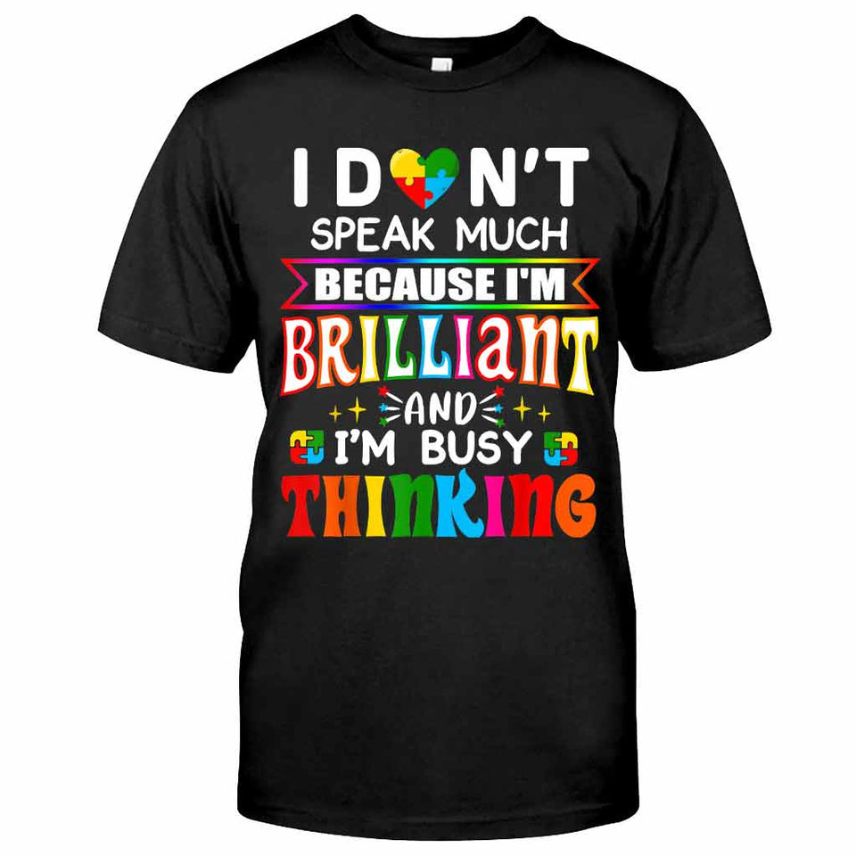 T-shirt et sweat à capuche « Je suis brillant » pour la sensibilisation à l'autisme 112021
