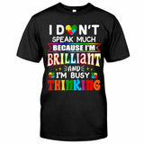 T-shirt et sweat à capuche « Je suis brillant » pour la sensibilisation à l'autisme 112021