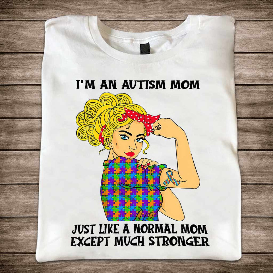 Maman d'enfant autiste - T-shirt et sweat à capuche de sensibilisation à l'autisme 112021