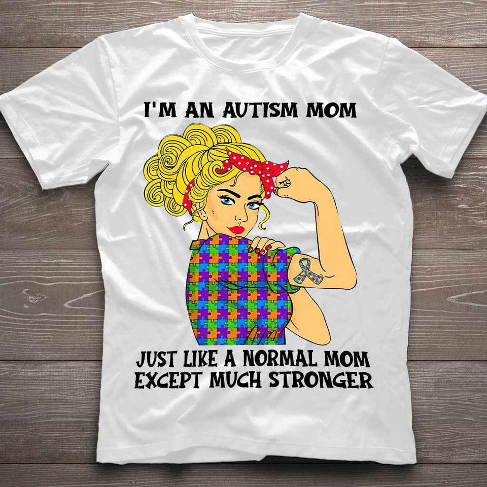 Maman d'enfant autiste - T-shirt et sweat à capuche de sensibilisation à l'autisme 112021