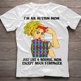 Maman d'enfant autiste - T-shirt et sweat à capuche de sensibilisation à l'autisme 112021