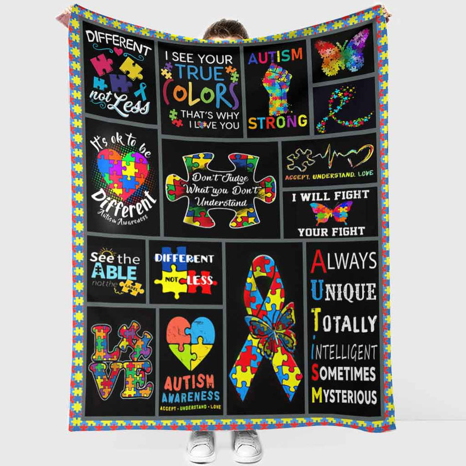 Autism Awareness - Blanket 1121