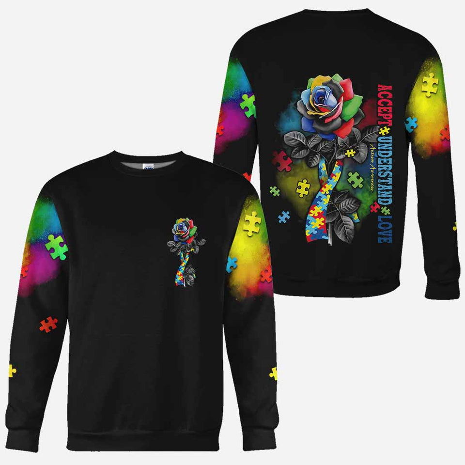 T-shirt et sweat à capuche « Sensibilisation à l'autisme » 112021