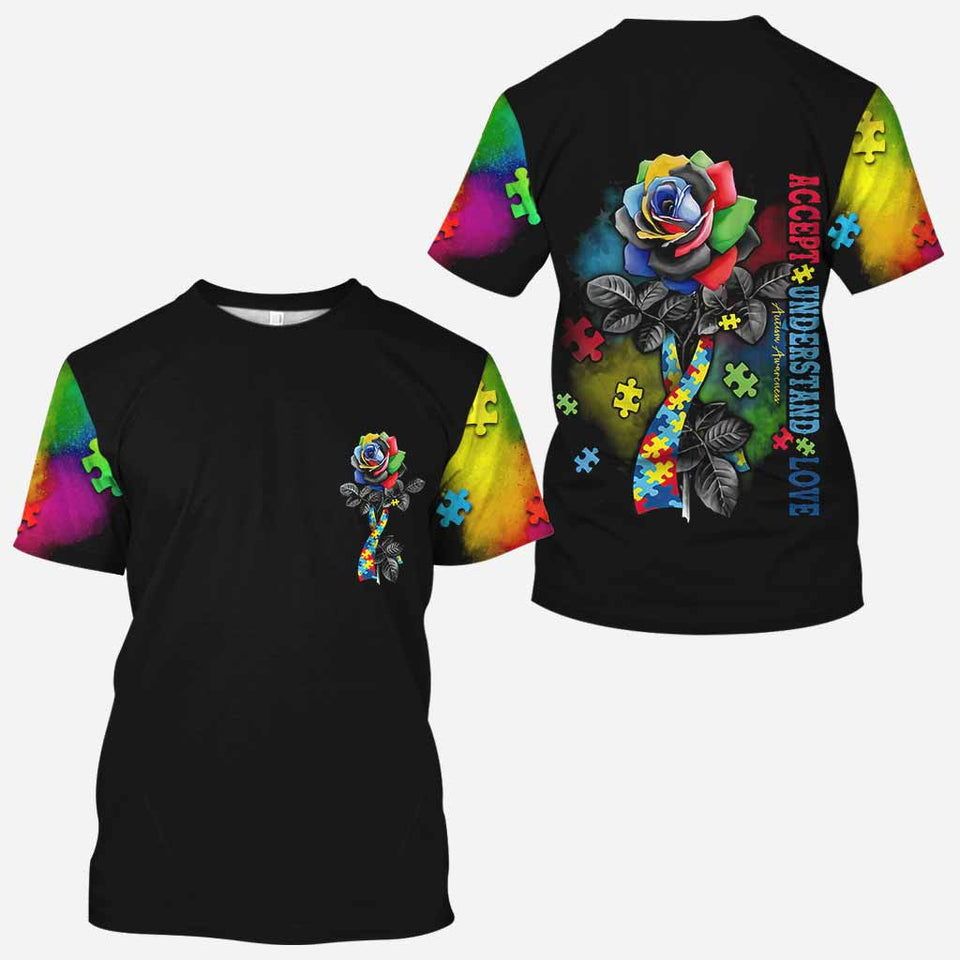 T-shirt et sweat à capuche « Sensibilisation à l'autisme » 112021