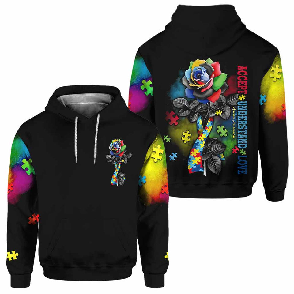 T-shirt et sweat à capuche « Sensibilisation à l'autisme » 112021