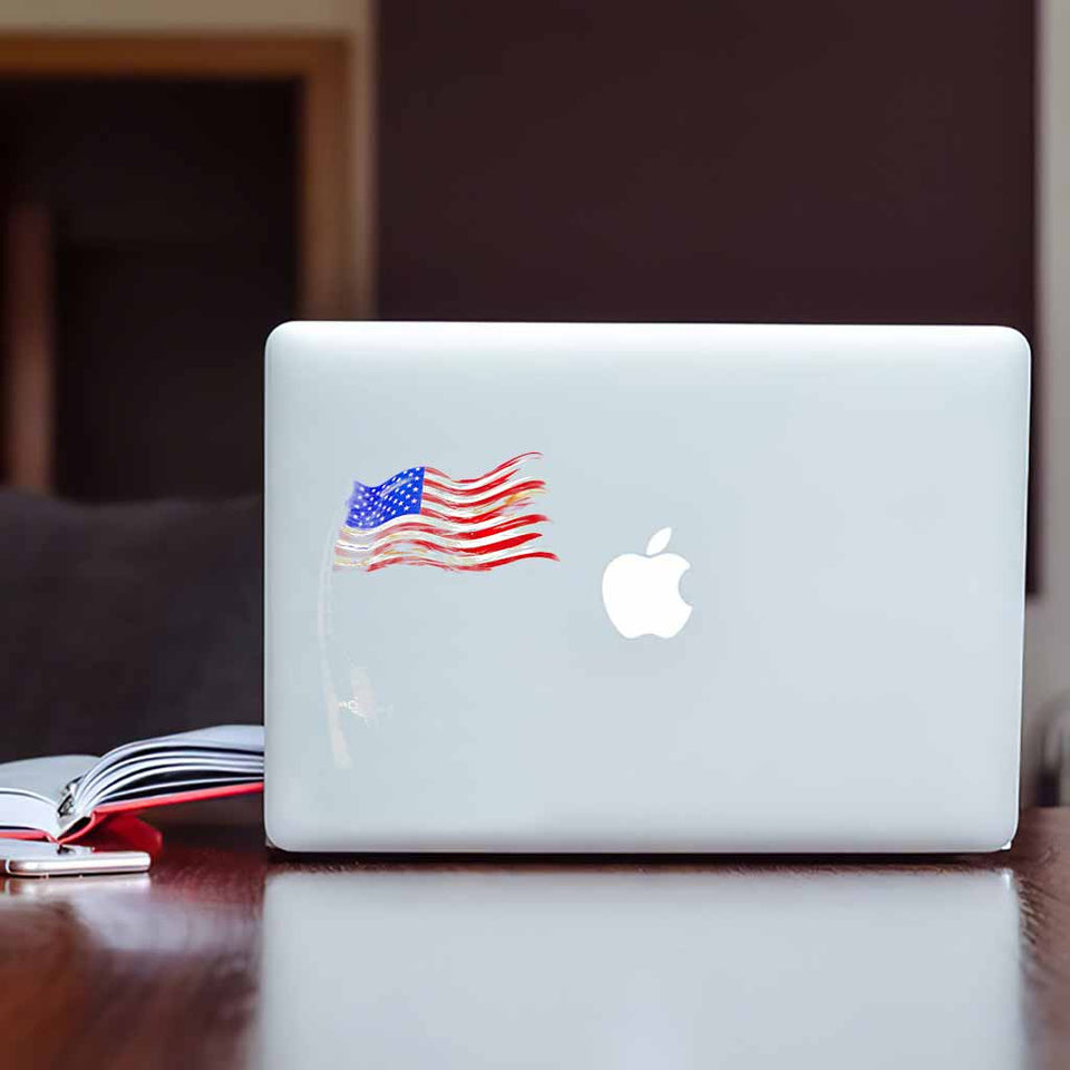 Fishing American Decal Full 112021