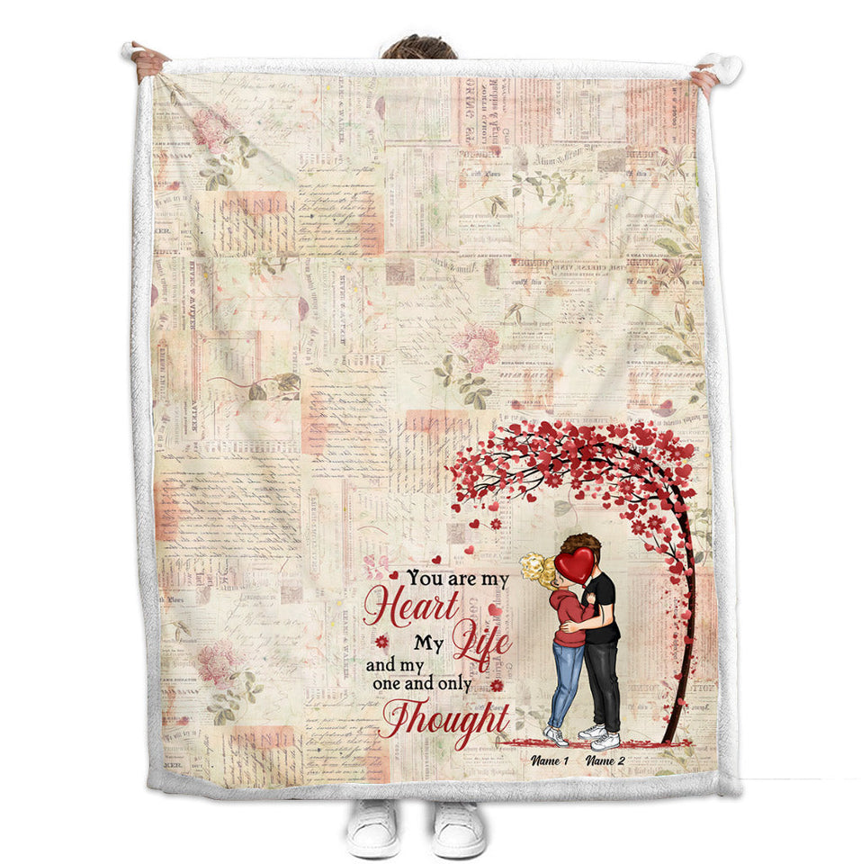 Together Since - Personalized Couple Blanket