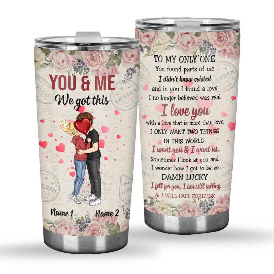 I’m Yours - Personalized Couple Tumbler