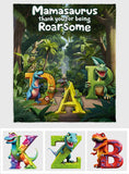Mamasaurus - Personalized Mother Blanket