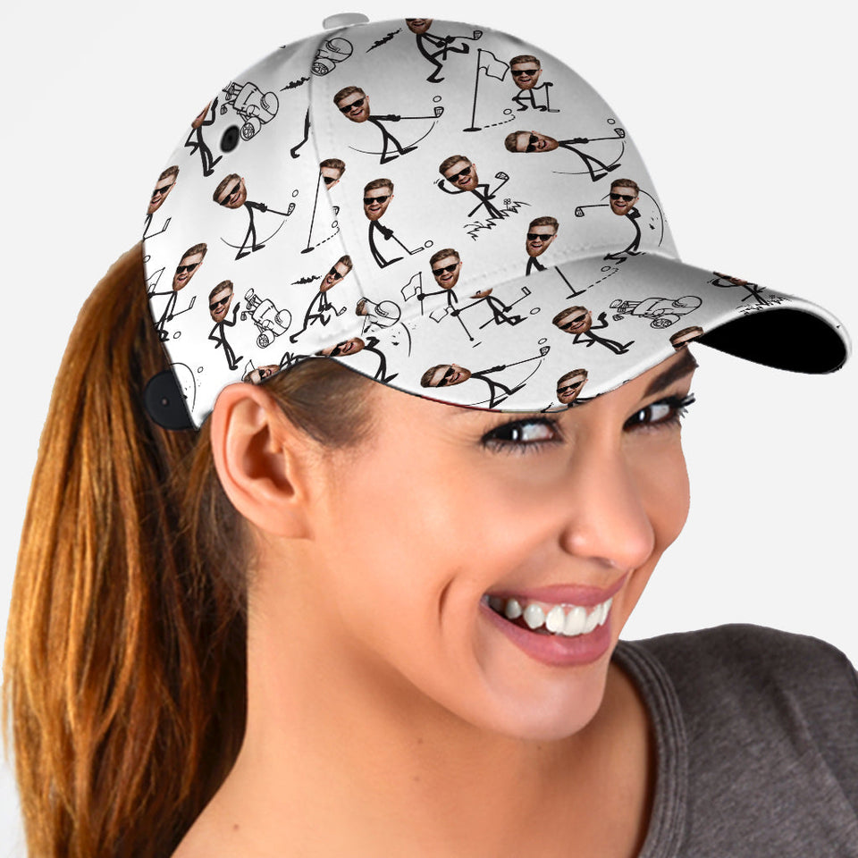 Funny Gift For Golf Dad, Husband, Uncle... - Personalized Golf Classic Cap