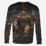 Bigfoot Saw Me - Personalized Camping All Over Shirt