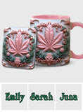 Stunning Leaf - Personalized Weed Accent Mug