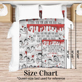 Your Butt Is Bonus - Personalized Couple Blanket
