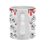 Your Butt Is Bonus - Personalized Couple Heart Handle Mug