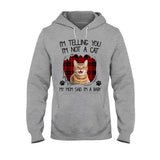 My Mom Said I'm A Baby - Personalized Cat T-shirt And Hoodie