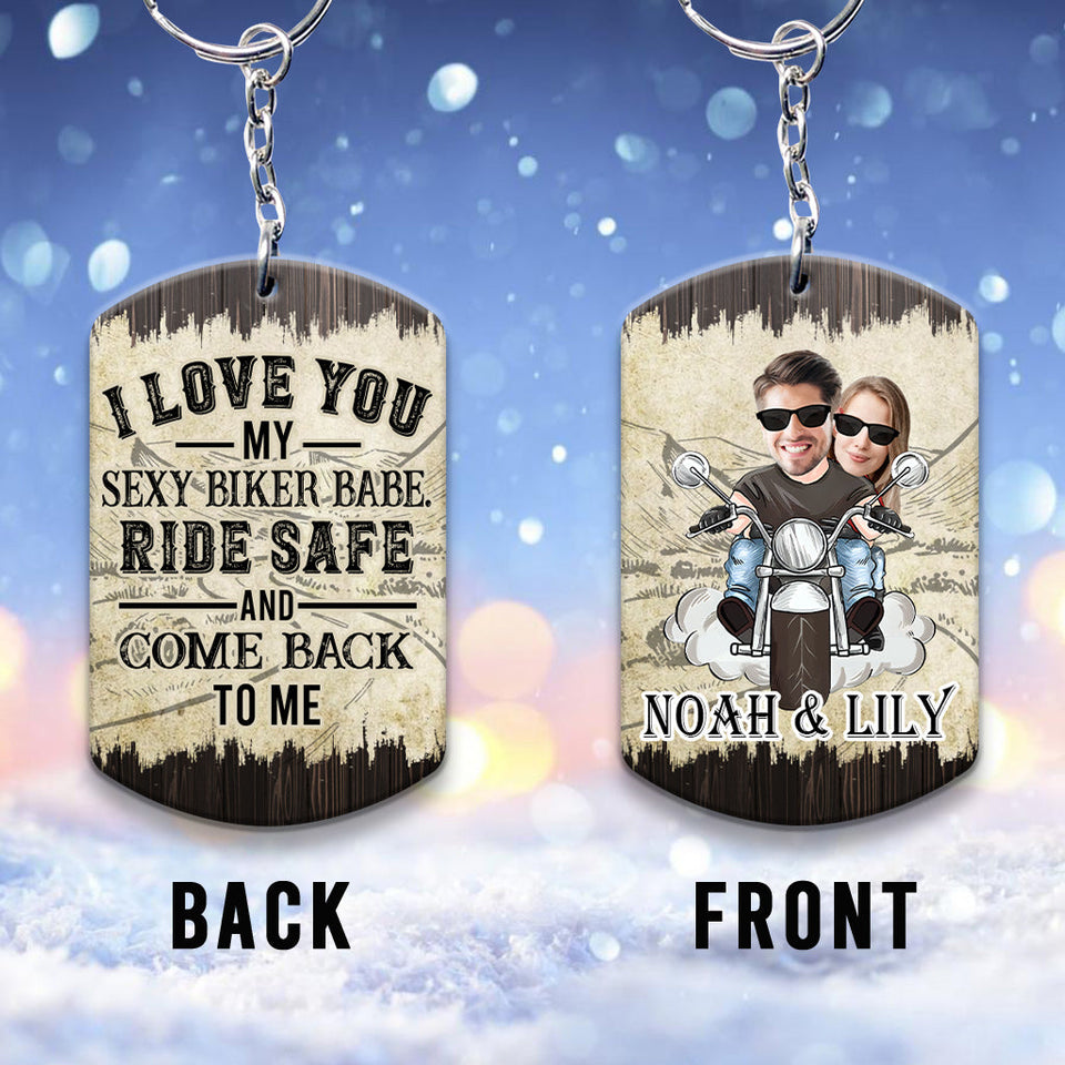 Keys To The Bikers - Personalized Biker Keychain