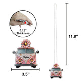 Hippie Soul - Personalized Hippie Car Ornament